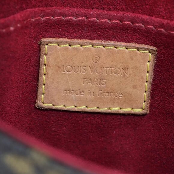 LOUIS VUITTON LV Tambourine Shoulder Bag Monogram Leather Brown - Picture 15 of 16